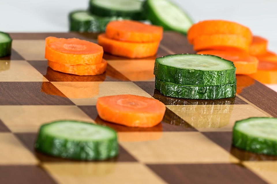 Šachy se zeleninou